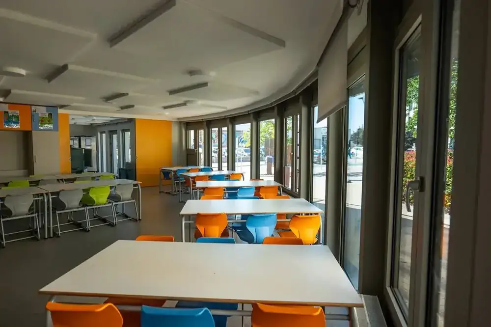 École à Arlon — intérieur