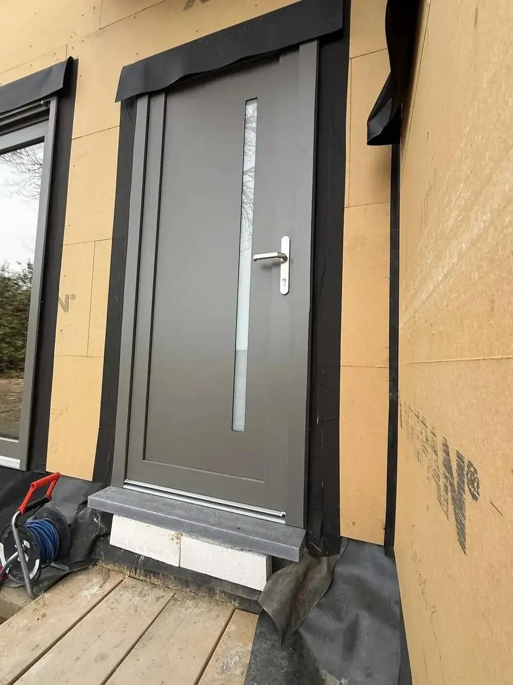 Maison à Les Hayons — porte d'entrée
