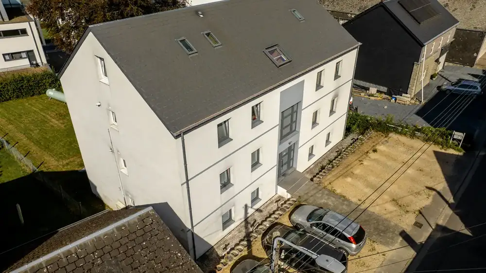 Appartements à Bertrix — vue aérienne d'ensemble